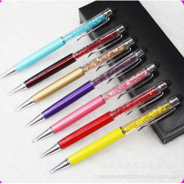 Delicate crystal ball pen